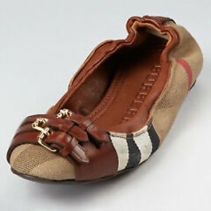 Burberry ballet flats